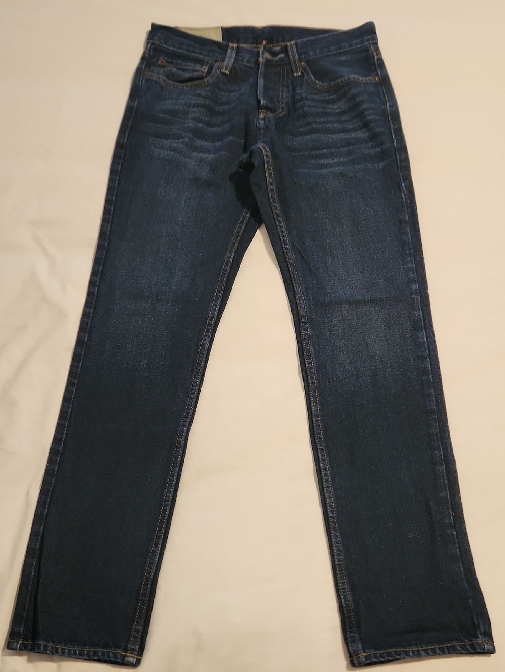 Hollister Men's Dark Blue Jeans